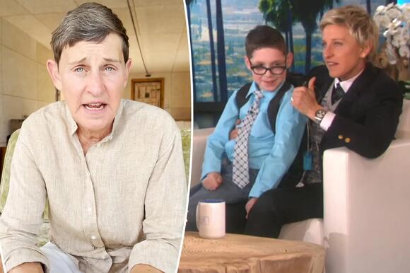 Ellen DeGeneres fights back tears as she mourns 'boyfriend' Tayt after his  death at 19 - NewsBreak