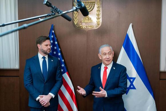 Vance declines to endorse Netanyahu's reelection bid, breaking with Trump