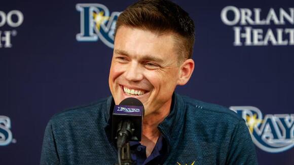 Here's the Rays. Here's Erik Neander. Here is the heart of the matter