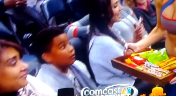 Video Of Kid Getting Caught In 4K Ogling Atlanta Hawks Cheerleader Is ...