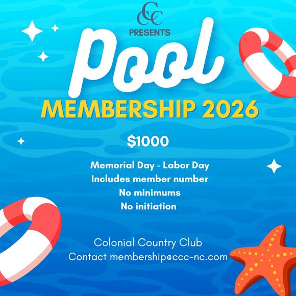 Colonial Country Club Opens 2026 Pool Memberships - NewsBreak