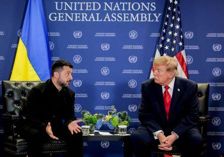 Trump says Zelenskiy should get somebody else to negotiate to end war