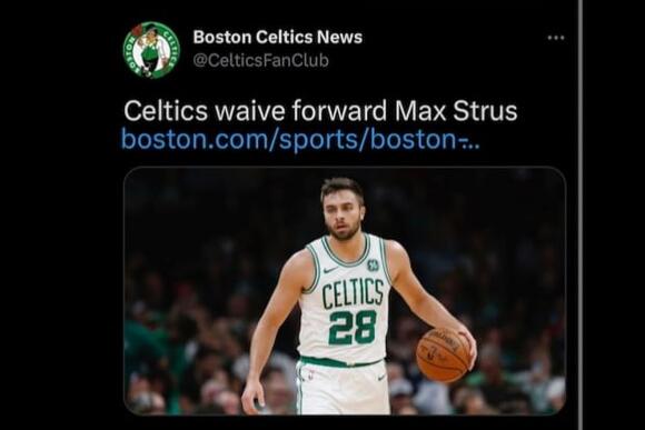 Max Strus Takes A Shot At The Boston Celtics For Waiving Him Four Years ...