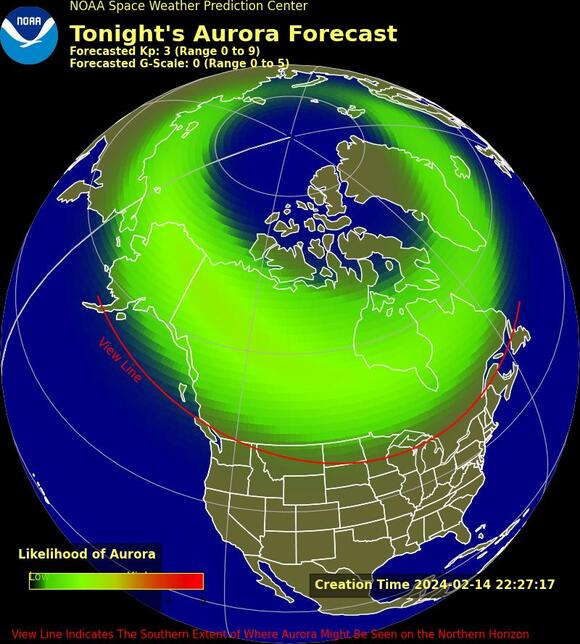 West Michigan could see the Northern Lights on Wednesday night