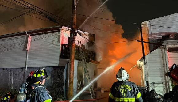 Massive 4-Alarm Fire Erupts At Baltimore Sherwin-Williams Warehouse ...