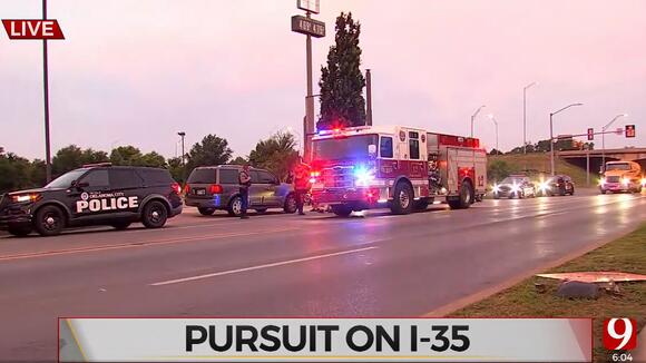 1 Arrested After Police Pursuit Ends In NE Oklahoma City