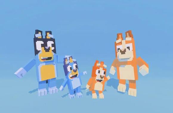 Minecraft Introduces Popular Disney Kid Cartoon Bluey in Official DLC ...