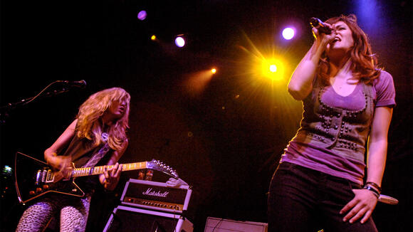 “They said we were just girls ripping off riffs.” The band that proved ...