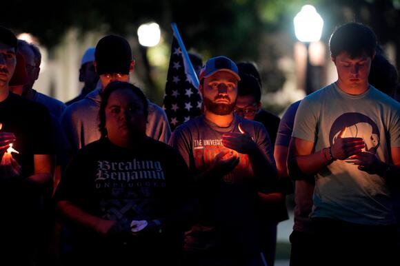 New Footage Shows Heartbreaking Reaction Of Person Who Was Asking Charlie  Kirk His Final Question Before His Death [VIDEO] - NewsBreak