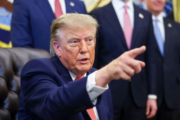 Trump praises North Sea drilling decision and tells Burnham to ‘go full blast’