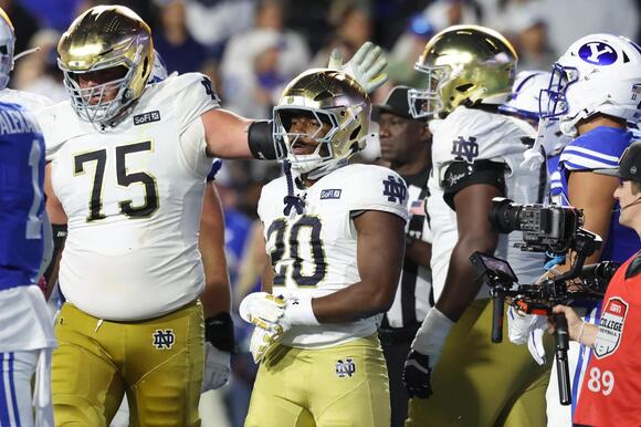 Did Notre Dame fall further in SI's mock CFP bracket after Week 7?