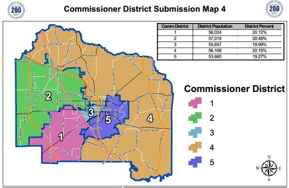 Alachua County Commission selects new district maps for Commissioner ...