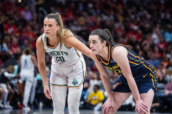 Sabrina Ionescu Makes WNBA History Despite Liberty's Blowout Loss vs. Caitlin  Clark's Fever - NewsBreak