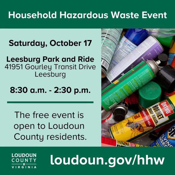 Hazardous Waste Drop-Off Event in Leesburg - NewsBreak