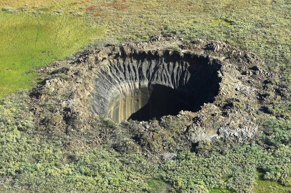 Origin of mysterious giant craters found in Siberia finally unveiled ...