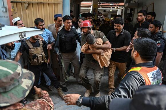 Roof collapse at Pakistan school kills 33 - NewsBreak