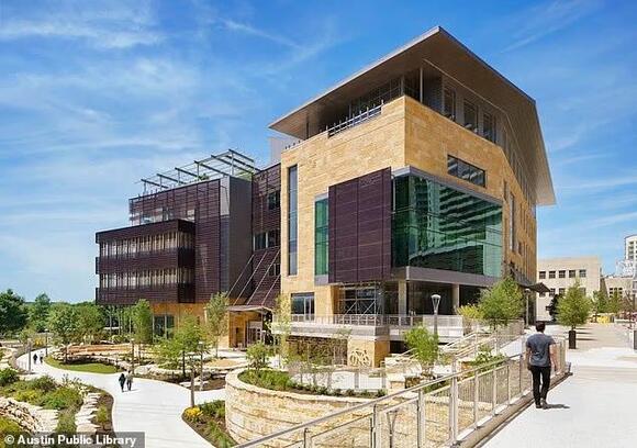 Outraged reporter says Austin's $125million public library is now being ...