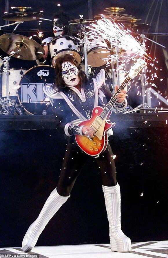 Revealed: KISS legend Ace Frehley's final photo before his death at 74 ...