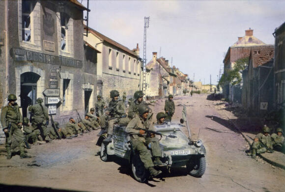 22 Colorized Photos From D-Day That Bring the Allied Invasion of ...