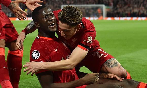 Roberto Firmino scores twice as Liverpool set up a Champions League semi- final date with Villarreal by beating Benfica 6-4 on aggregate... with Reds  surviving a late rally from Portuguese side - NewsBreak