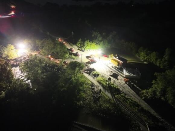 Carmel works to stabilize major sewer line facing collapse following ...