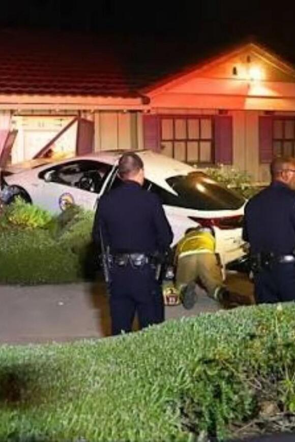 Car Plows Through Kitchen Wall of Sherman Oaks Home and Residents Were ...