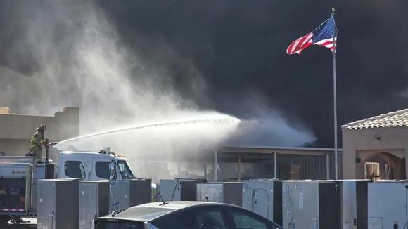 Rural Metro firefighter injured in fire near Yuma Liquidation Store in ...
