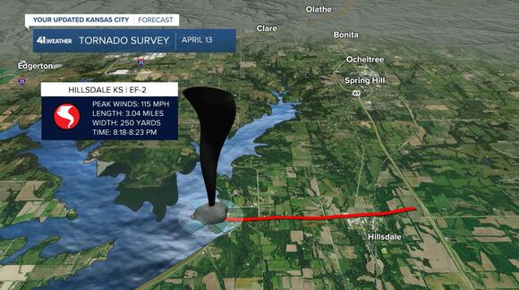 NWS: EF2 tornadoes confirmed in Ottawa, Hillsdale, KS; EF1 reported in ...