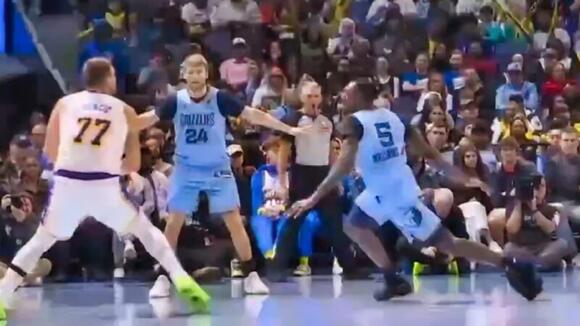 Luka Doncic Breaks Vince Williams Jr.'s Ankles With Nasty Move During  Lakers' Win Over Grizzlies [VIDEO] - NewsBreak