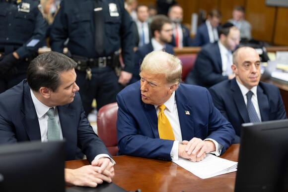 Trump appears to fall asleep with his mouth open minutes into Michael ...