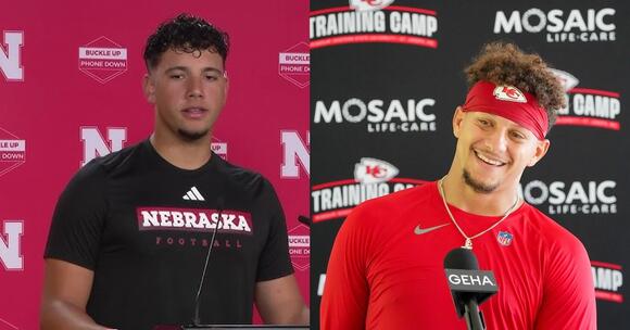 Dylan Raiola on Patrick Mahomes’ reaction to his camp outfit: ‘It’s ...