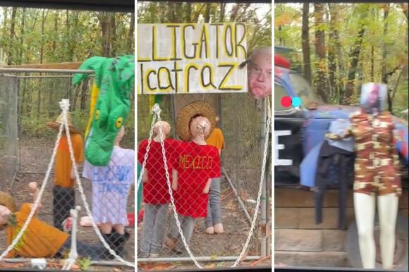 Halloween display in Jackson sparks debate over free speech - NewsBreak