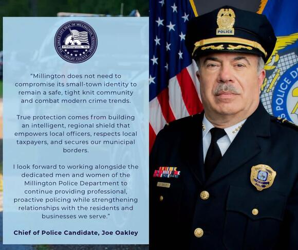 Joe Oakley named new Millington police chief - NewsBreak