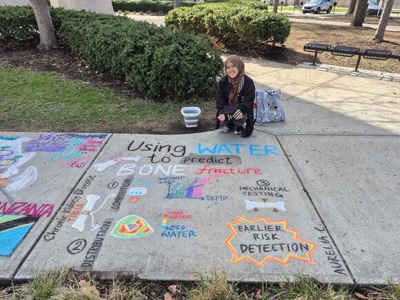 Undergraduate research draws attention in chalk - NewsBreak