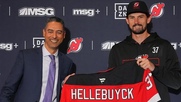 Team USA hero Connor Hellebuyck discusses the difference between playing hockey in US and Canada