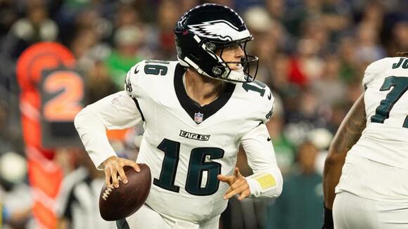 Eagles star strangely says Tanner McKee could end up being like Tom Brady