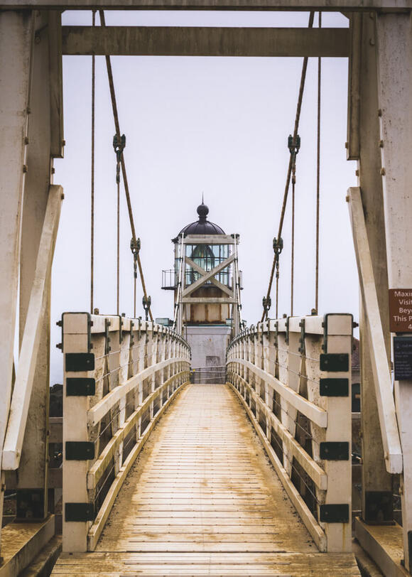 This Bay Area lighthouse hides behind a hand-carved tunnel, and the ...