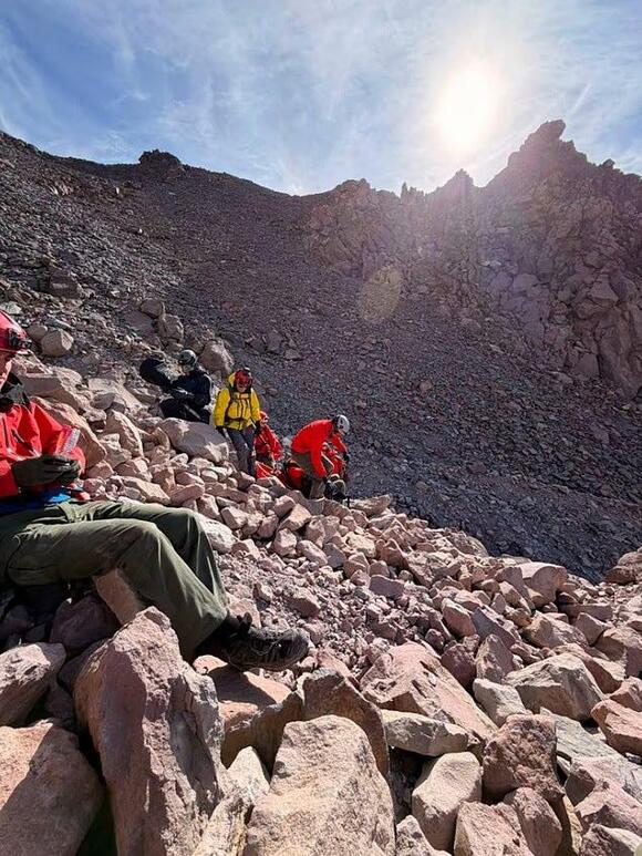 Huge rescue operation after tourist tried to climb California mountain ...