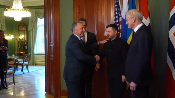 Zelenskyy meets with US envoy in Norway