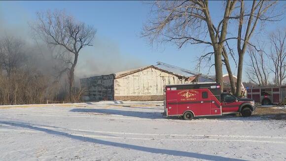 Multiple crews battle structure fire in Polk County - NewsBreak
