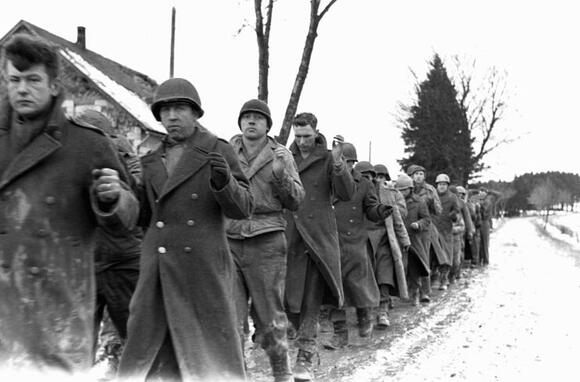 After surviving a plane crash triggered by a Luftwaffe attack, Eugene ...