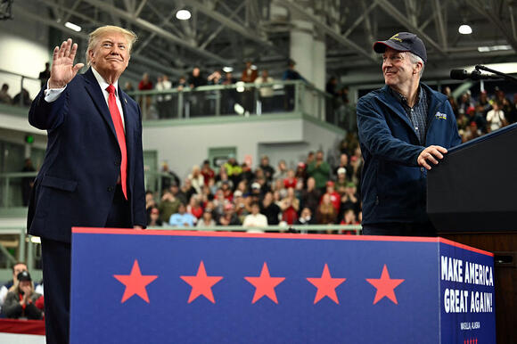 Trump Thinks Alaskans Could Vote for the Wrong Sullivan. What Can the DOJ Do?