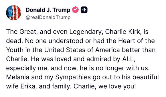 “The Great, Legendary Charlie Kirk”: Conservative Leader Was A High ...