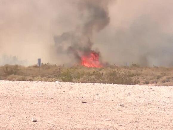 Crews respond to fire at Wetlands Park during High Wind Warning - NewsBreak