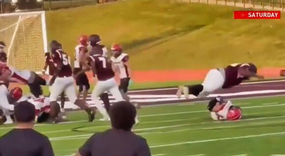 15-Year-Old JV Player Sustains Multiple Spinal Fractures After Moronic Player 4-Times His Size Belly Flops On Him For No Reason [VIDEO] - NewsBreak