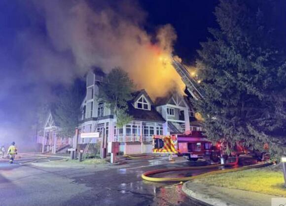 Fire crews battle early morning blaze at Wilson office building - NewsBreak