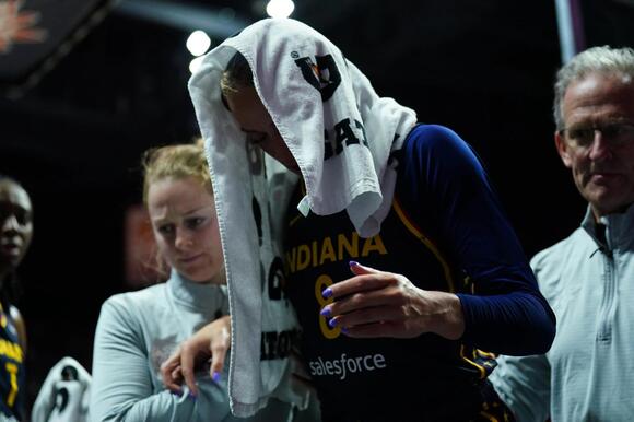 Sophie Cunningham's sister slams WNBA refs after Fever star's scary injury  - NewsBreak