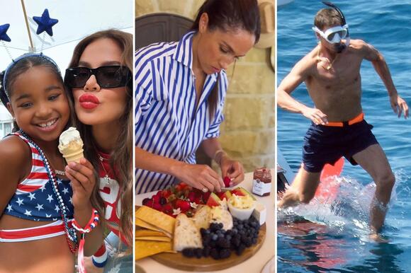 Celebrities celebrate Fourth of July: See snaps from Meghan Markle