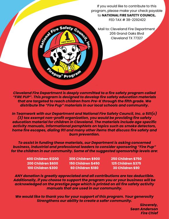 📢 Support Cleveland’s FIRE PUP Kids Safety Program - NewsBreak