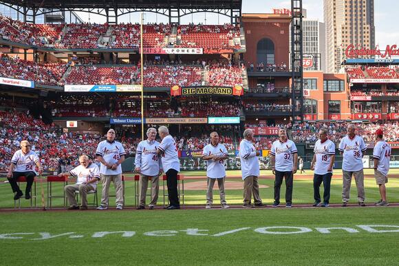 1982 Milwaukee Brewers Now: Cecil Cooper, Rollie Fingers, Robin Yount, Paul Molitor Today